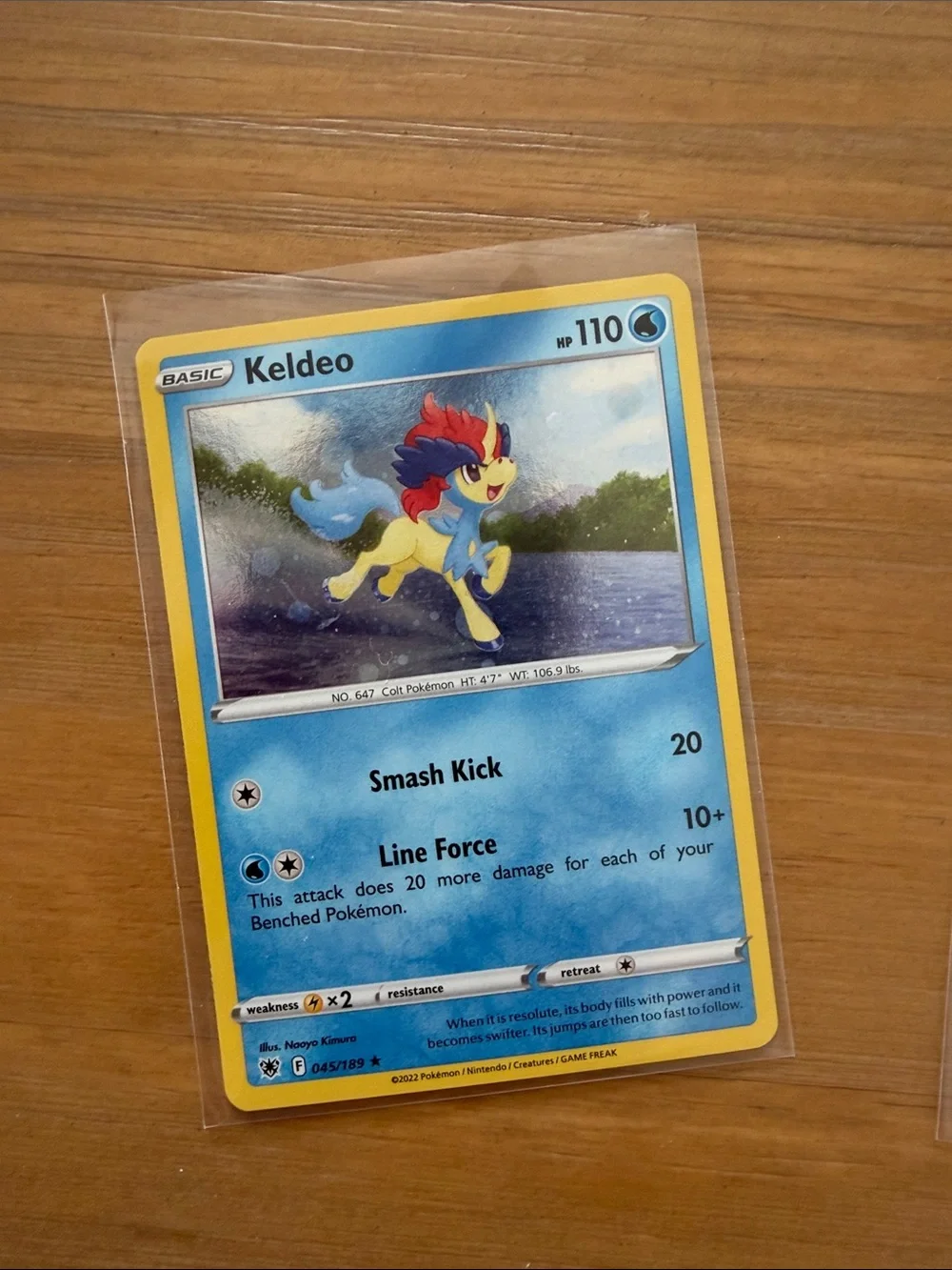 Keldeo Pokémon Card Lot | 2 Cards Reverse Holo Cosmo Holo Water Cards ✨5/$25✨